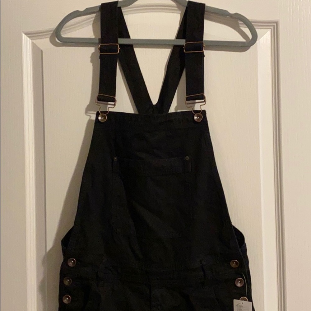 Black overall size small